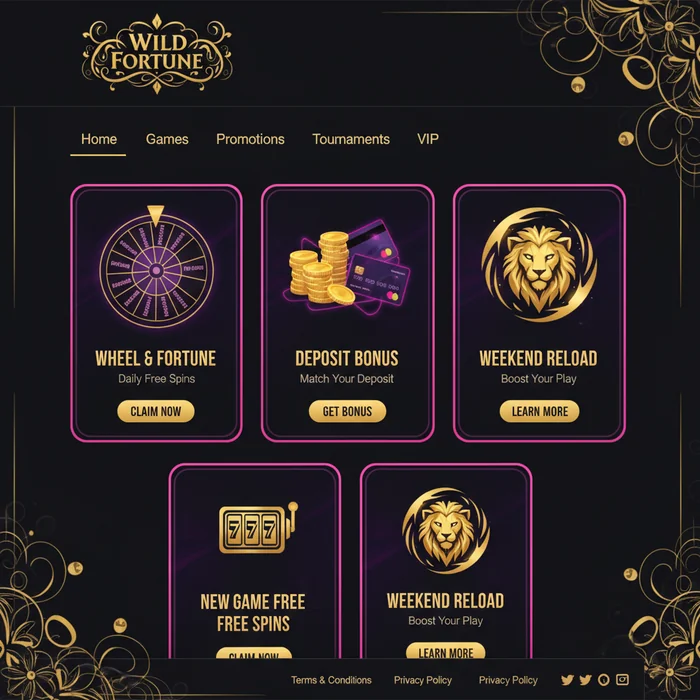 Wild Fortune Casino Bonus